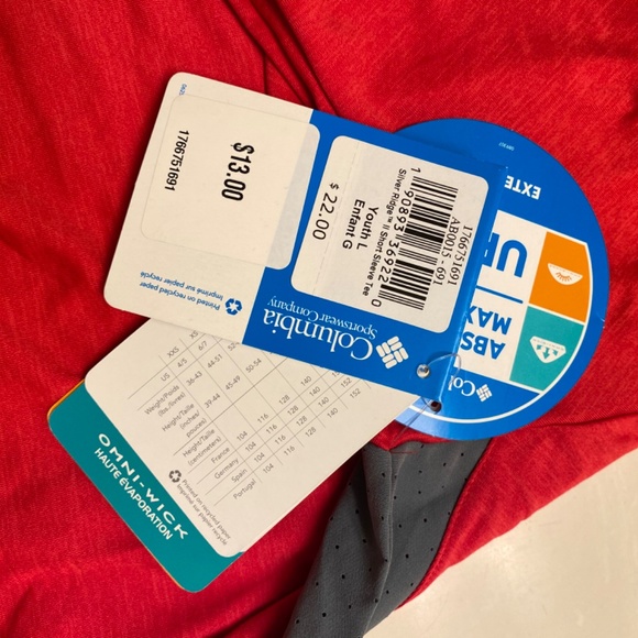 Columbia sweat wicking t-shirt - Picture 9 of 12